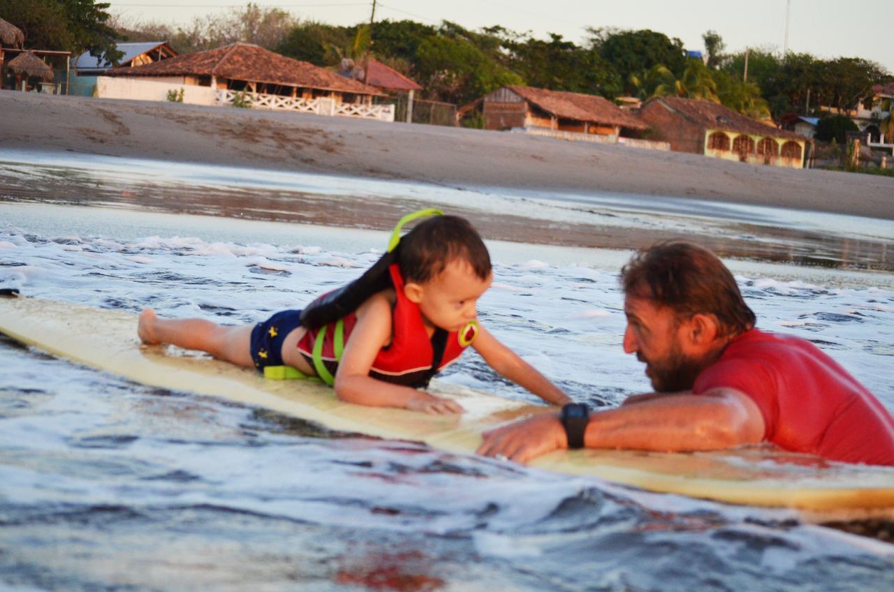 Sirena Surf Lodge Miramar Nicaragua Eksteriør bilde